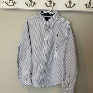 Ralph Lauren Girls Button Down-NEW